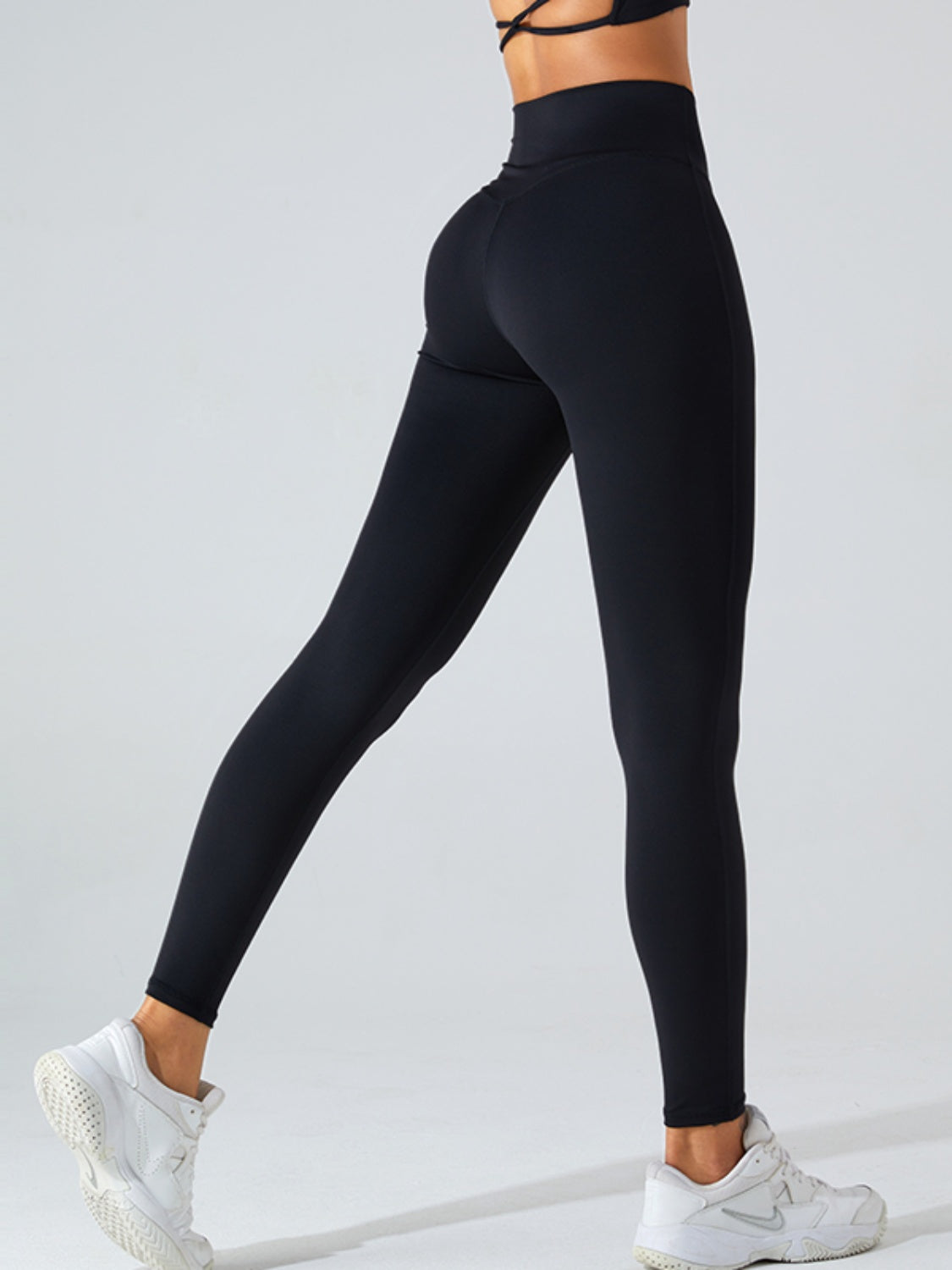 High Waist Wide Waistband Active Leggings